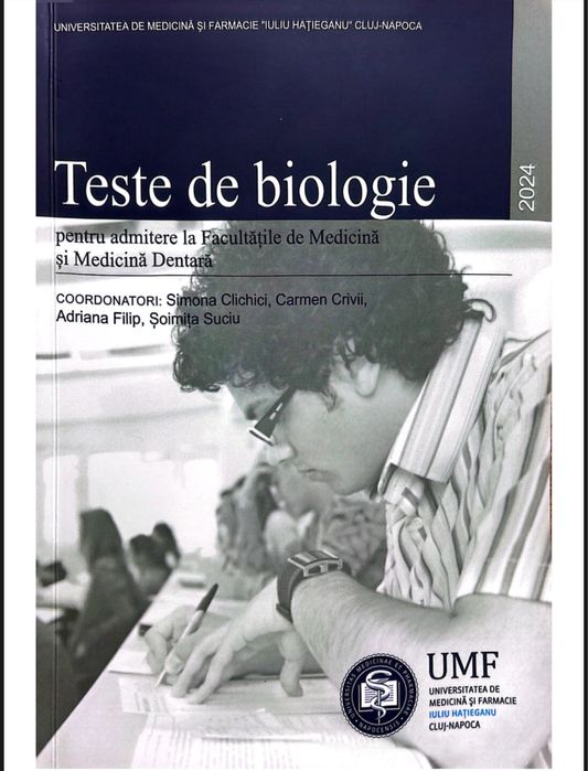 Carte grile admitere medicina UMF Cluj 2025 (PDF)