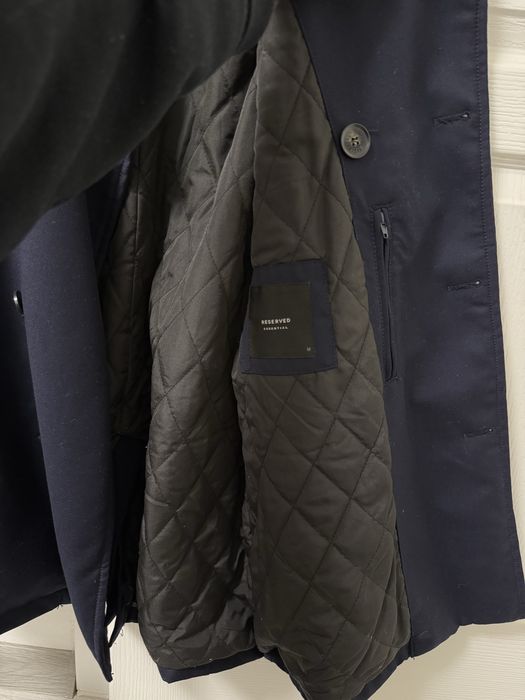 Palton bleumarin Reserved - bărbat - mărimea M