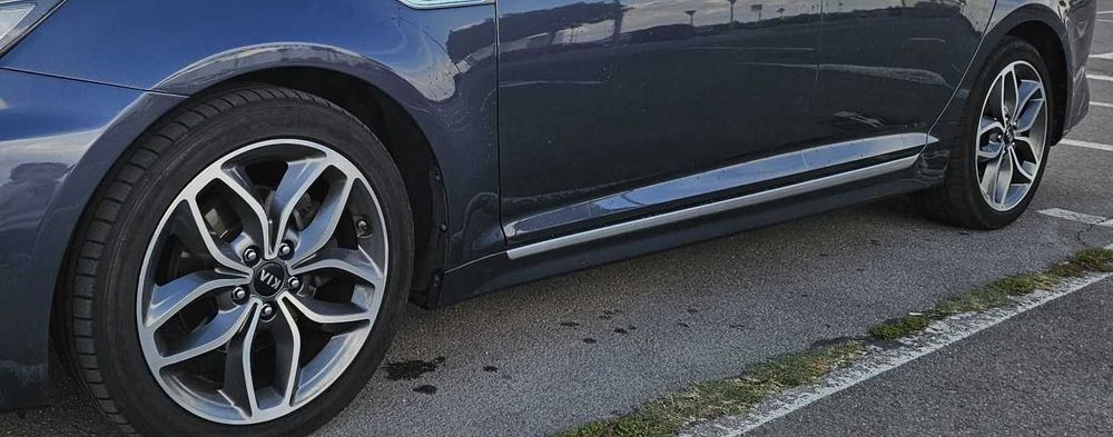 JANTE ORIGINALE KIA/KHYUNDAI de aliaj R18"+ 4 Anvelope de vara 1.000 LEI/BUC