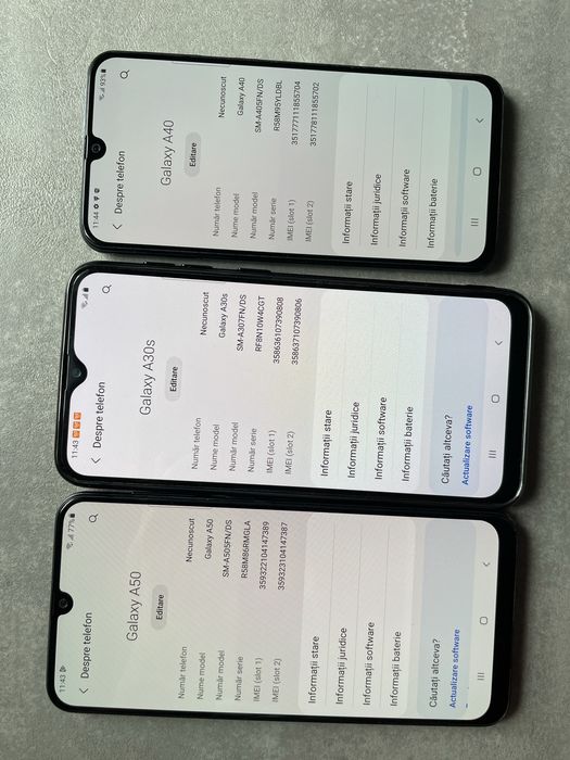 Samsung A50 are 4/128Gb ca nou sau un Samsung A30S