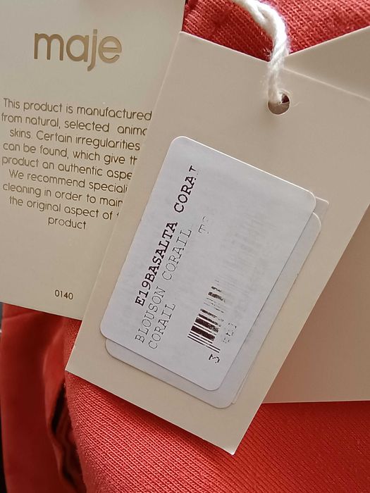 Geacă de piele naturala Maje