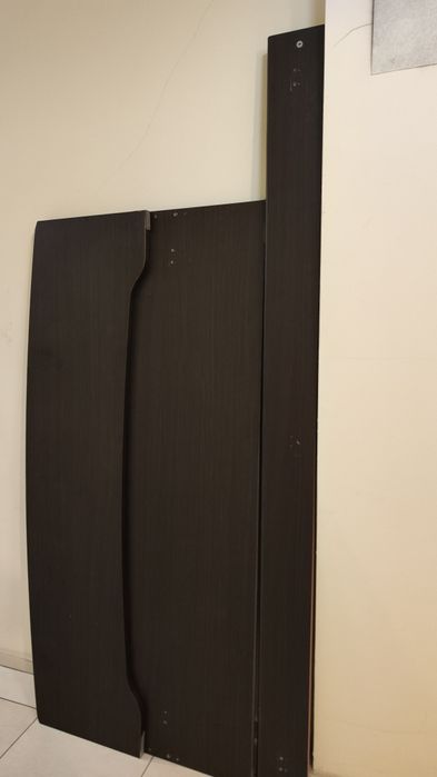 Легло разглобено цвят венге за матрак с размери 160 х 200 см