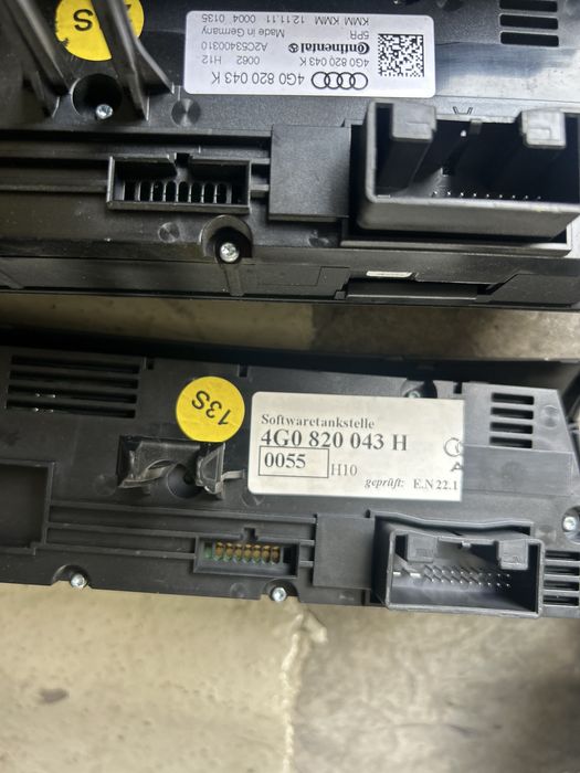 Panou clima/Climatronic Audi A6 4H C7/Audi A7 cod OEM: 4G0 820 043H