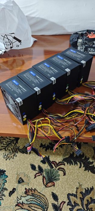 AVT Powersupply P-4 550W Holati Yahshi CPU 4Pin GPU 8Pin