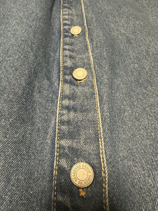 Дънкова рокля до прасеца