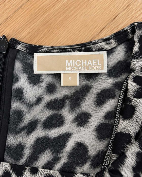 Salopetă damă Michael Michael Kors animal print leopard cu cordon Mărimea S