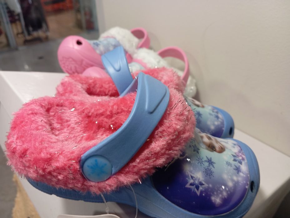 Детски ватирани пантофи Елза 25,26,27