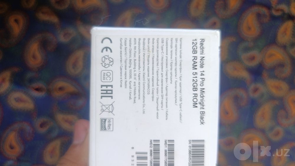Redmi note 14 pro yangi
