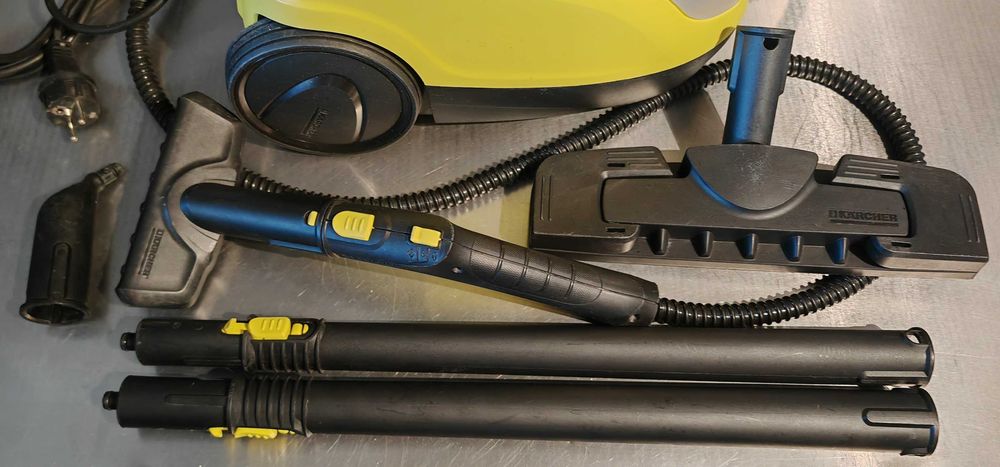 Karcher SC 4 * Видео как работи * Mощна парочистачка * Made in Germany * 3.5 bar, 2000W, Непрекъсната работа. Приставки. Steam Cleaner Кархер