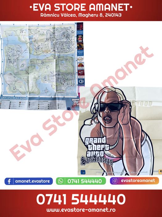 Joc Microsoft xBox GTA San Andreas Classics Edition Complete in Box