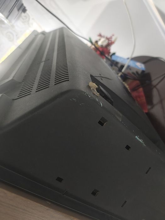 Televizor vechi din lemn cu tub, Philips,functional