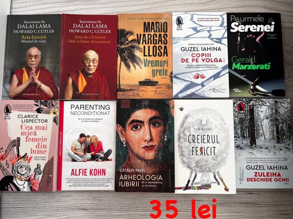 Cărți noi de vânzare