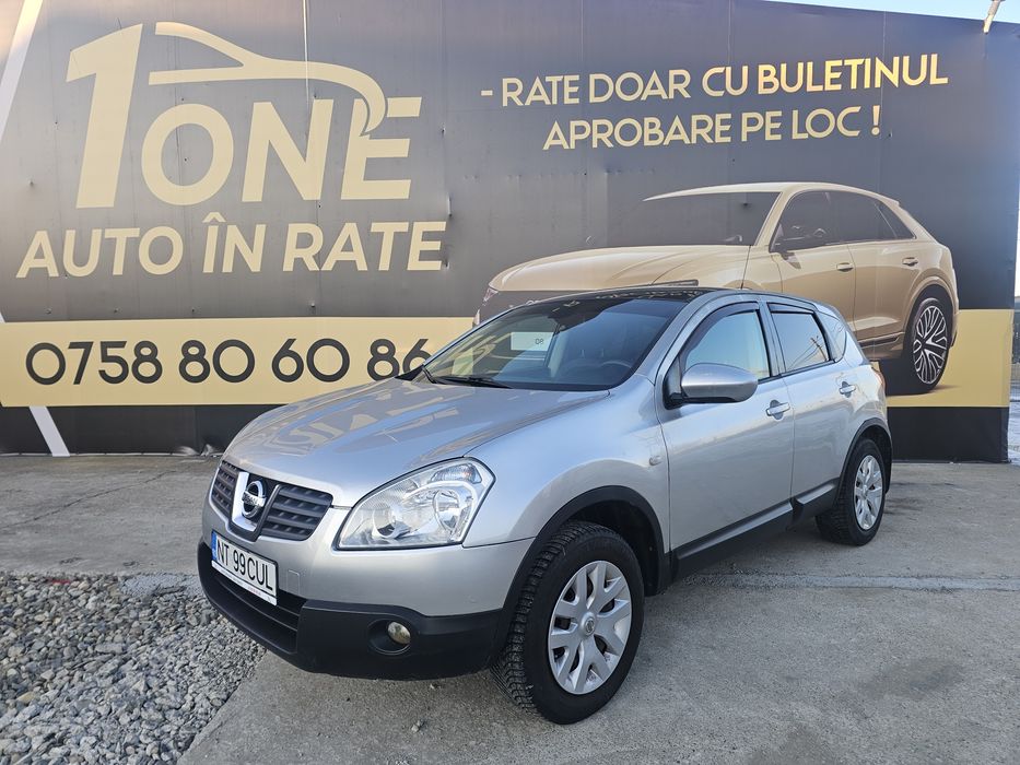 Nissan Qashqai, 1.5 Diesel, 2008, stare buna RATE CU BULETINUL