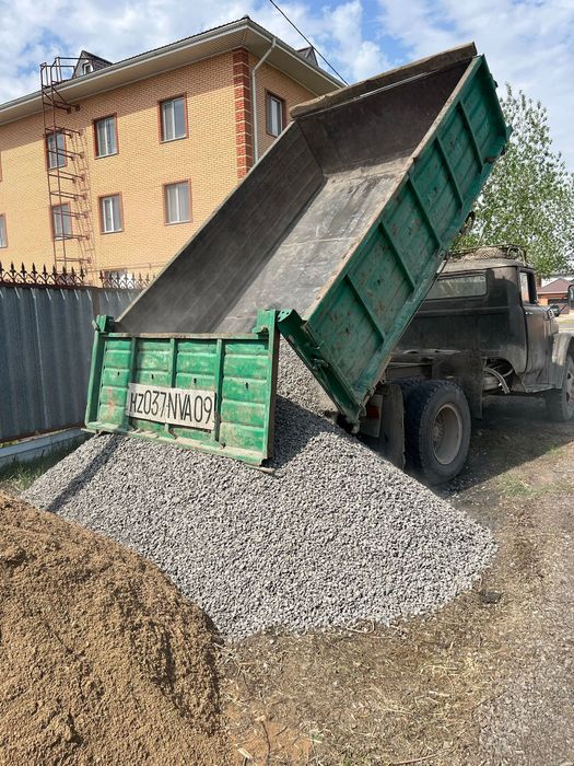 Песок щебень Дресва чернозем перегной