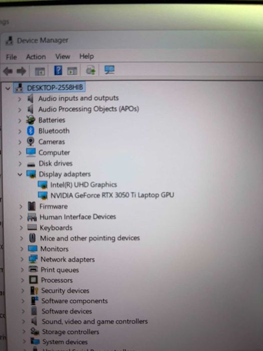 ASUS TUF F15 32GBRam, 512Gb, Rtx 3050 Ti