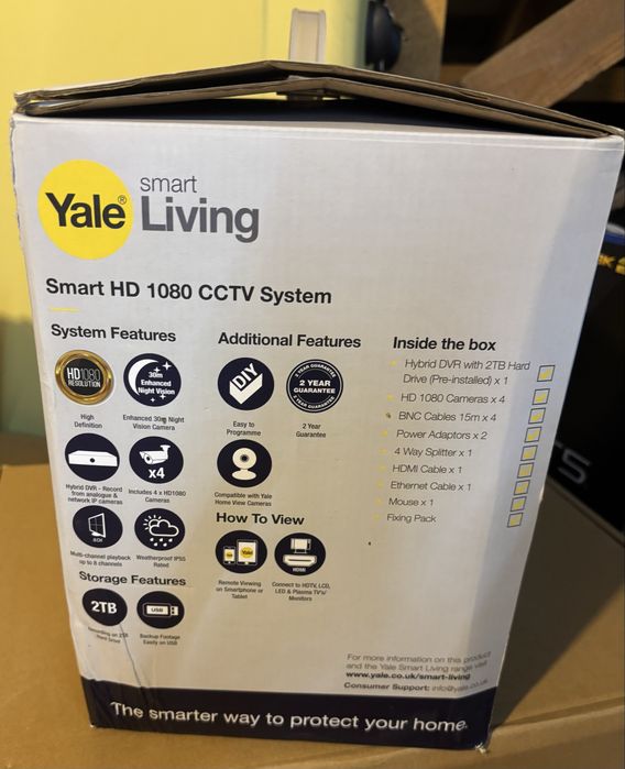 Sistem 4 camere yale
