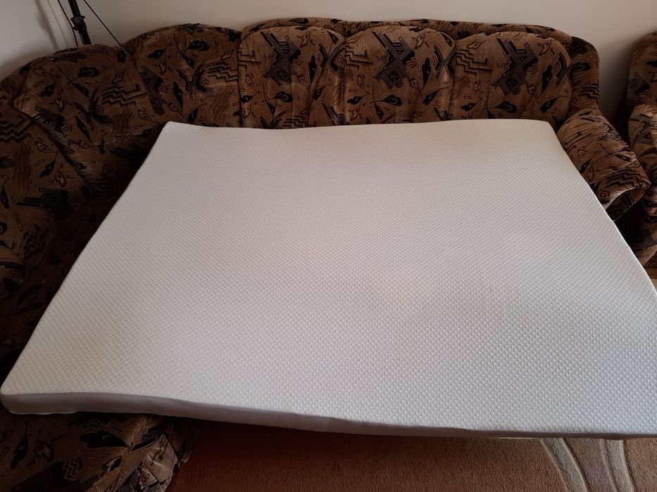 Topper saltea Kring Luxury h8 cm, spumă memory, 160x200 cm