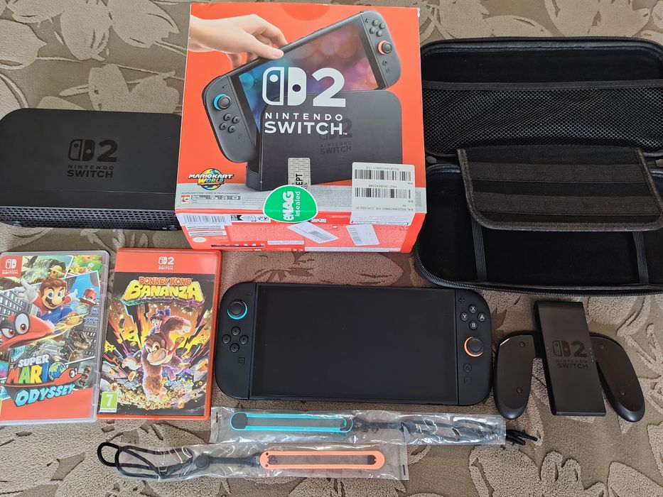 Конзола Nintendo Switch 2 + 2 игри