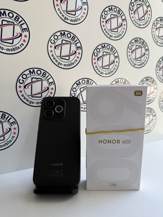 Honor 600 Lite - 256GB - Black - 100% - Nou - Garantie