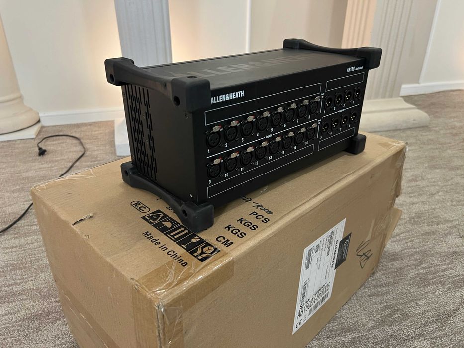 Allen Heath AB168 stagebox digital SQ Avantis Qu | 16 in 8 out + case