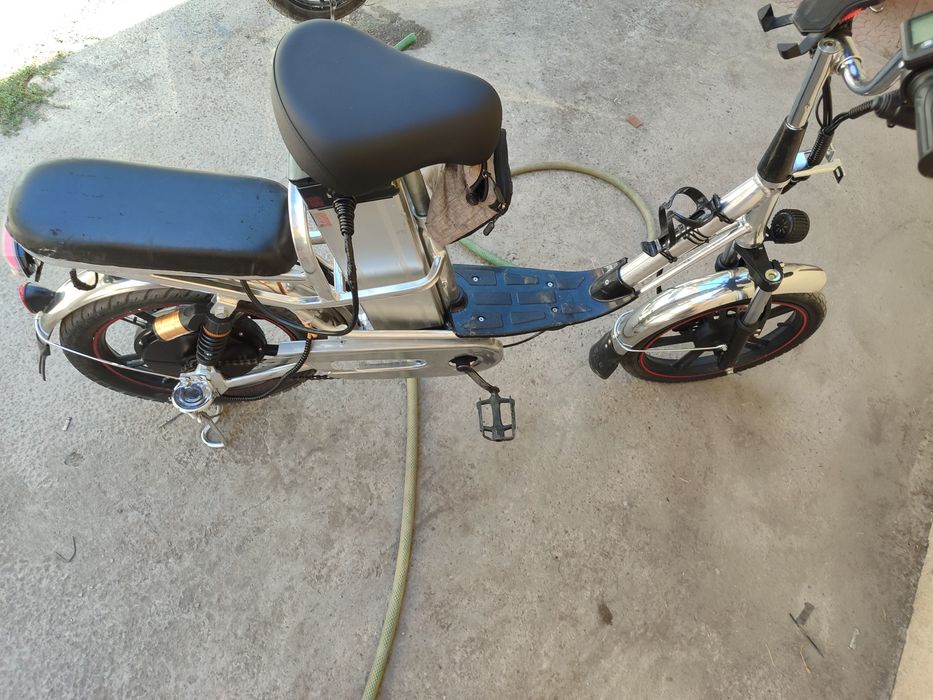 электровелосипед aimiko из россии 2 акб .60/21