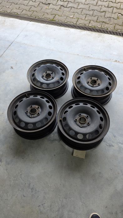 Стоманени джанти за VW Golf, 6Jx16H2 ET48
