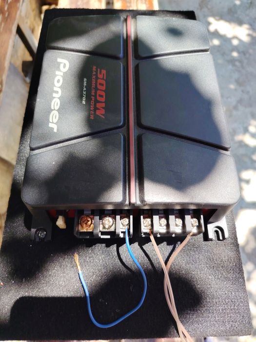 Бас каса + усилвател pioneer 500w