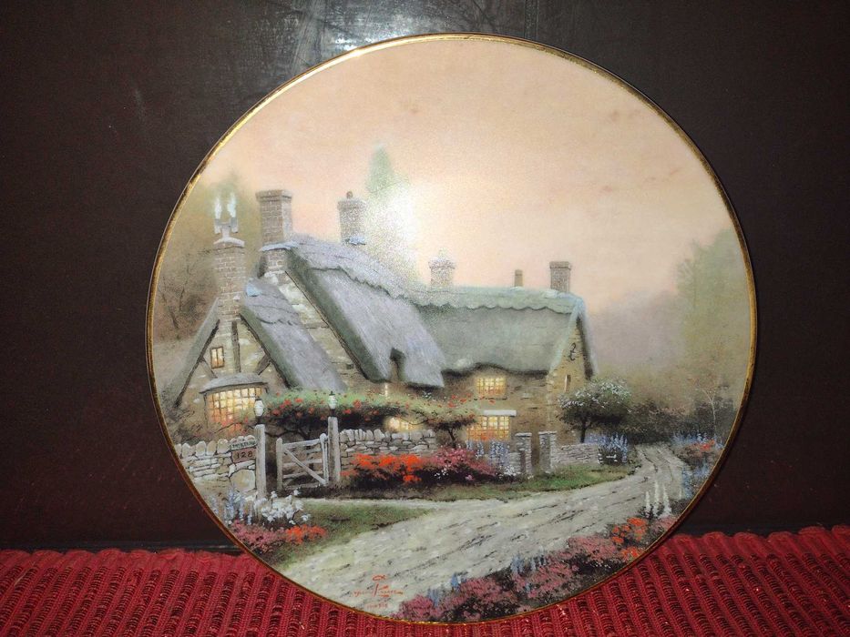 Thomas Kinkade farfurie
