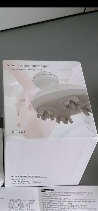 Aparat masaj + Aplicator ulei scalp