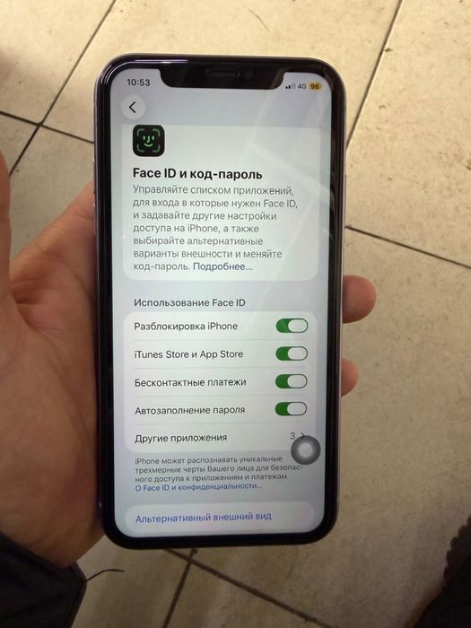 Apple iPhone 11 Purple память 128ГБ ЕАС,обмен