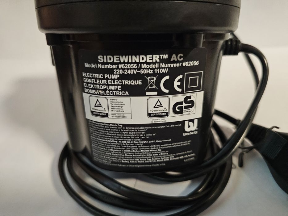 Pompă electrică saltele  Bestway Sidewinder AC 220V
