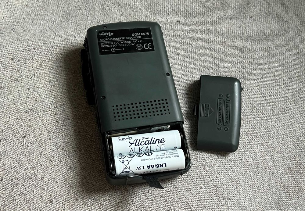 Microcasetofon reportofon United UOM 6570 activare vocala