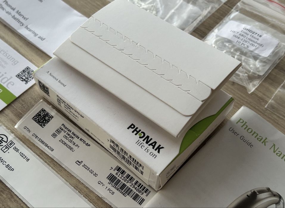 Чисто нов Phonak Naida M70-SP (sand beige)