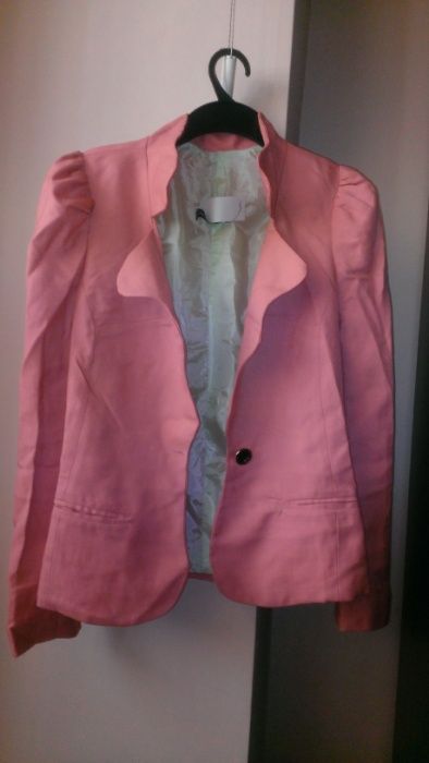 sacou roz somon model slim/cambrat