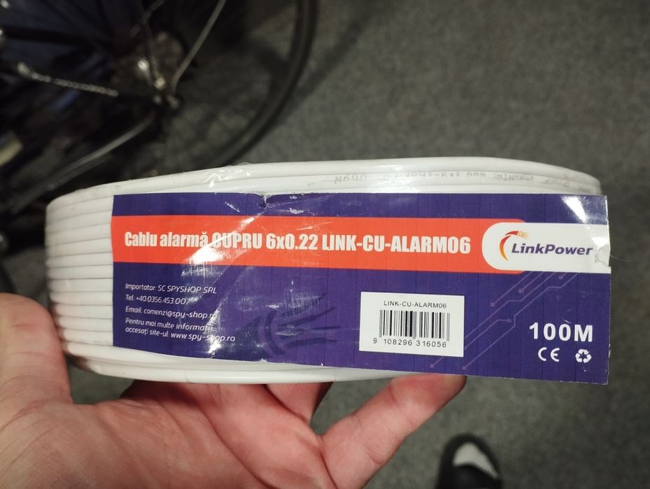 Cablu pentru alarma 6x0,22