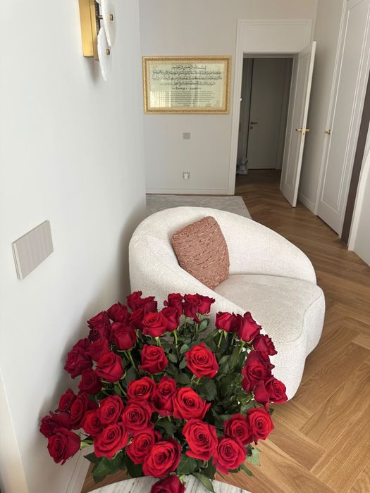 метровые розы, 51 штук