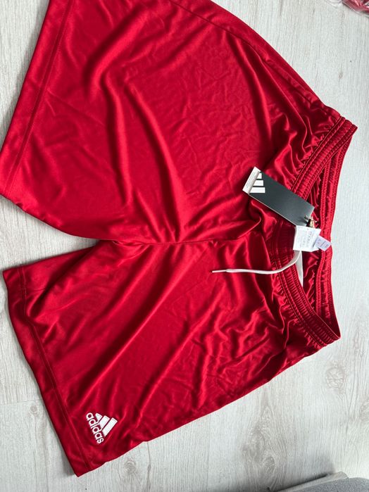 Червени спортни шорти adidas Performance ENTRADA 22