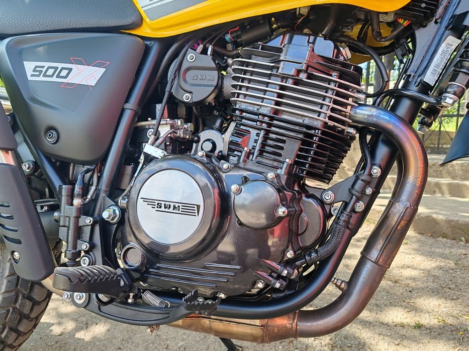 Motocicleta SWM 500 cc