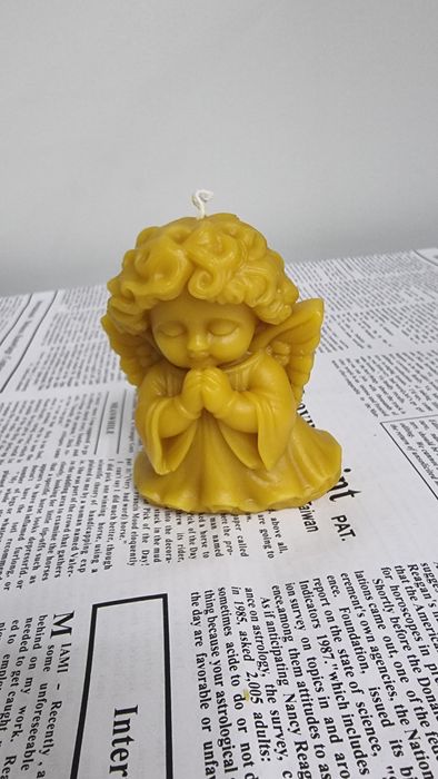 Свещи от 100% пчелен восък | Ръчна изработка | Натурални