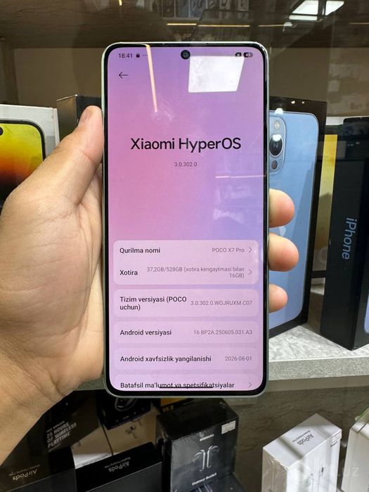 Poco X7 pro 12/512 gb arzoon
