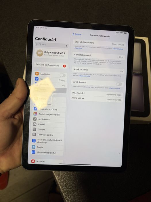 Vand ipad air 11 M2   2024