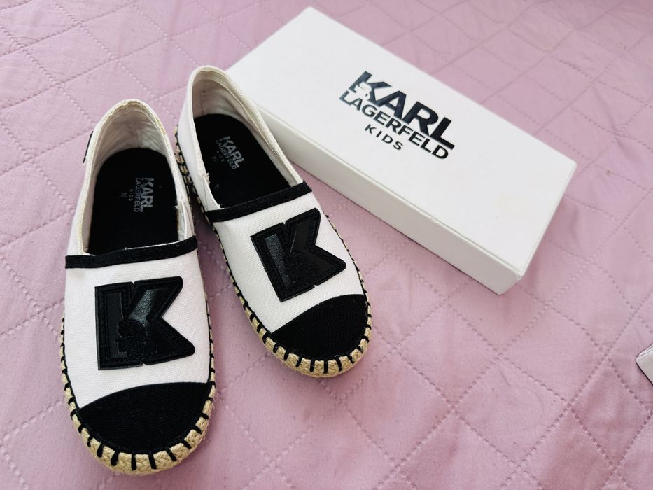 Нови детски еспадрили Karl Lagerfeld номер 30