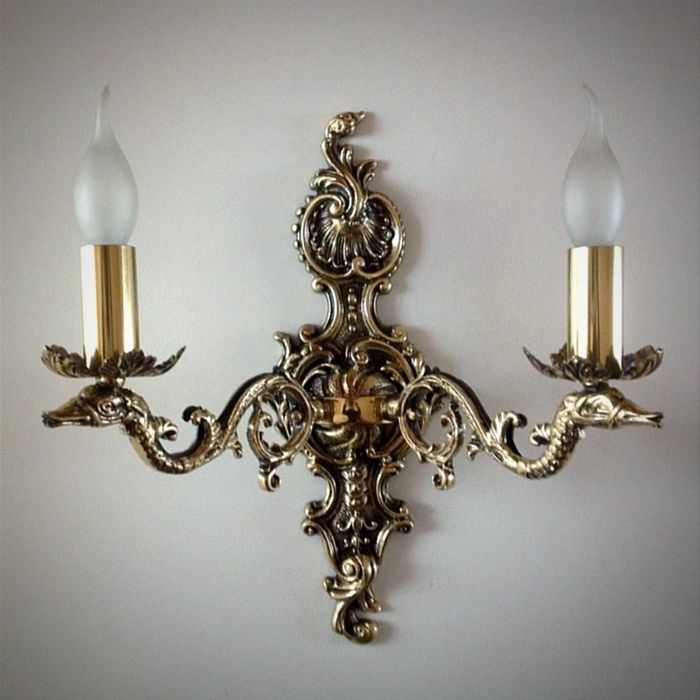 Барок. Класически полилей.Луксозно класическо осветление за хол