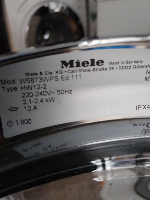 Пералня Miele Edition Immer BeserW5873
