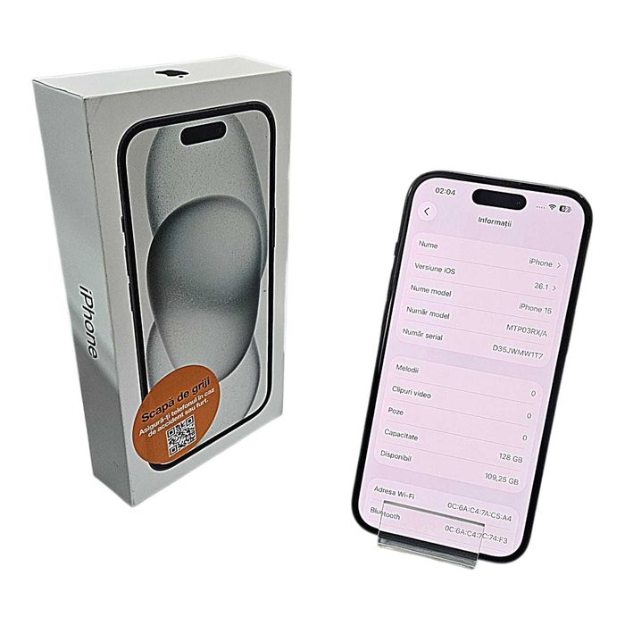 Iphone 15 128Gb / Amanet Cashbook Galati
