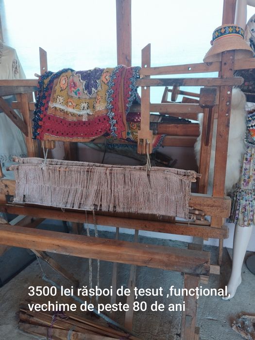 Război de țesut,preșuri, față de masă, cergă