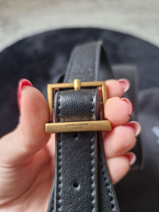 Saint Laurent Le 5 A 7 Supple Small Black