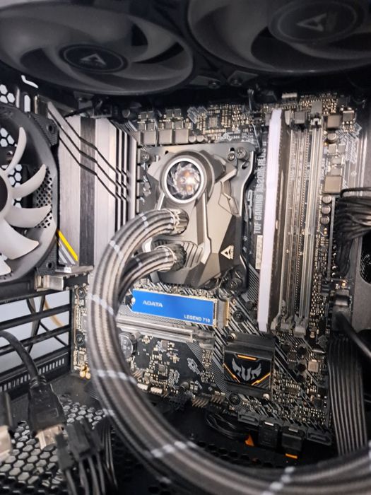 Процесор Ryzen 7 5750G + Дьнна платка ASUS TUF Gaming A520M-PLUS II