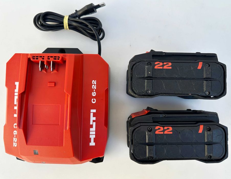 HiLTi SR 6-22 AVR Nuron - Безчетков саблен трион 2x22V 5.10Ah перфектен!