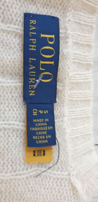 POLO Ralph Lauren Cable Wool / Cashmere Knit S НОВО ОРИГИНАЛ Mъжки  Пу